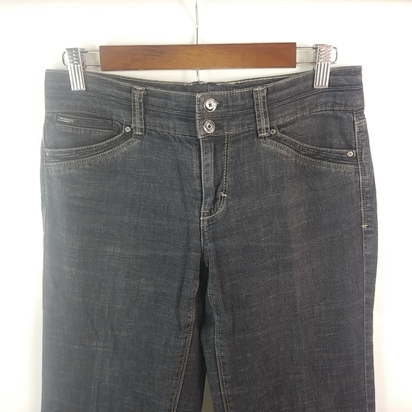 WHBM Blanc 4R Black Straight Jeans - Picture 9 of 10